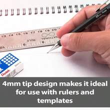 P200 Series Mechanical Pencil 0.7mm Blue Barrel + Super HiPolymer Refill Leads 0.7mm HB Grade YP207CHB