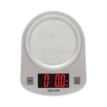 Bscula de cocina digital, 12 libras, acero - Acero inoxidable + 11 Pounds - Ver 1