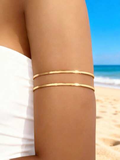 1pc Minimalist Arm Sleeve, Casual & Fashionable, Suitable For Daily Wear