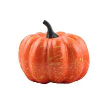 10pcs Simulation Foam Vegetables Pumpkin Halloween Decoration Props - 10pcs黃 - 查看 6