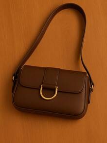 Women's Bags 2-Piece Kit Shoulder Bag Adjustable Straps Various Colors - Cà phê - Xem 4