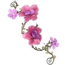 FRESHME Renaissance Fairy Floral Arm Wrap - 1 PC Elf Bracelet Forest Mother Nature Costume Renfaire Cosplay Fairy Accessories{"Color_name":"Purple"} - 紫色的 - 查看 9