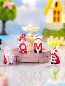 4/8pcs Creative Mini Resin Gnome With "HOME" Tag Small Ornaments,For Desktop Decorations,Christmas Home Decoration,Christmas Gift,Christmas Table Decorations,Elf On The Shelf Props,Christmas Table Centre Piece,Pink Christmas Decorations,Home Decor Living Room,Gifts For Women,Personalised Gifts,Xmas Decorations,Office Desk Accessories,Christmas Presents,Xmas Decoration,Stocking Fillers,Christmas Crafts,Christmas Baubles,Party Decorations,