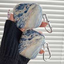 Apple Marble Pattern Case Compatible With AirPods Compatible With Airpods1/2 AirPods Pro