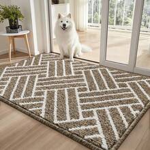 Sour Lemon Waterproof All-Season Doormat, Low Profile Indoor Outdoor Door Mats, Easy Clean Patio Mat, Dirt Trapping Outdoor Welcome Mats, Non-Slip Outdoor Indoor Entrance - Patio, Porch, Stain And Fade Resistant - 棕色 - 查看 18