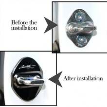 4 Peças Capa de Proteção para Trava de Porta de Carro para Civic Accord NETA para Acessórios de Carro 3 6