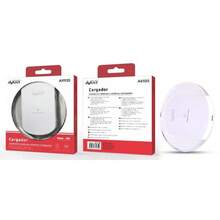 Chargeur sans fil | Chargeur AVANT Connect | Charge rapide 10 W | Compatible avec les téléphones et autres appareils tels que les montres connectées et les écouteurs. Blanc - Blanc - Voir 2