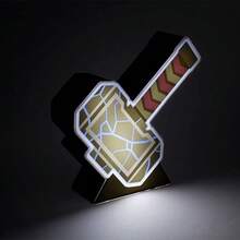 Paladone  - Thor's Marteau - Lampe 2D 17cm - Noir - Voir 3