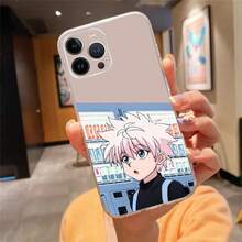 Funda de teléfono compatible con iPhone 17 Pro Max, Air 16, 15, 14, 13 Pro Max, 15, 16 Pro, 15Plus Killua Zoldyck Hunter * Hunter Anime Funda de silicona - Funda compatible con iPhone 17 Case, 17 Pro Case, 17 Pro Max Case - TM256280063 - Ver 2
