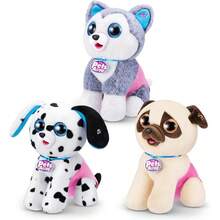 Poping Puppies Husky de Zuru Surprise Puppy Plush, Plushies Ultra Soft, Interactive, Pet Puppy para nias y nios - Fornido - Ver 5
