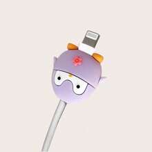 Cartoon Penguin Silicone Data Cable Protector Case, Cute Bite-Proof Gifts For Apple Phone Charging Cable