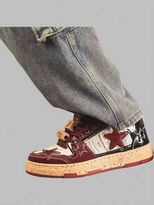 DareSee 红酒星鞋 国家设计联名板鞋 2025新款男鞋 百元加厚厚底音乐节 Y2KFest 返校季 秋季 圣诞节 冬季 圣诞礼物