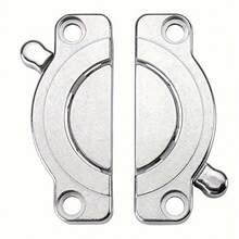 Heavy Duty Metal Desktop Connector - Round Flat Wooden Board Clip, Thickened Hardware For Conference Tables And Training Tables - Multicolor - View 5