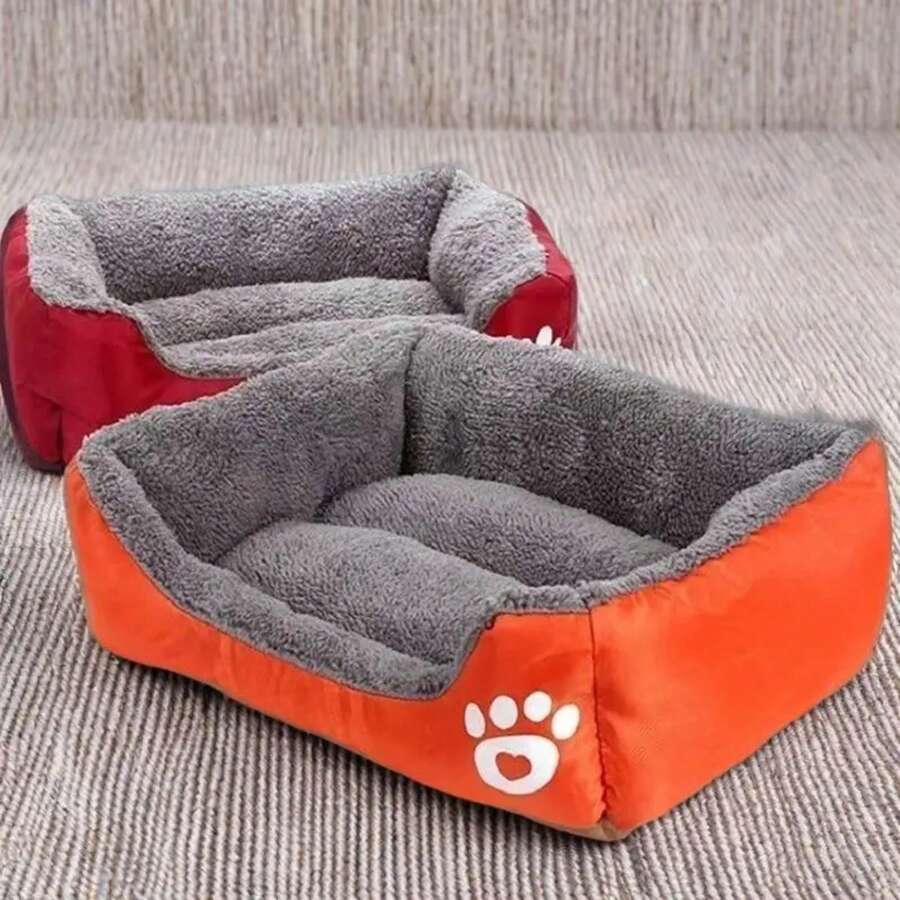 Large Pet House Dog Bed Cat Mat Long Plush Deep Sleeping Warm Soft Small Dog Cushion Calm Beds For Puppy Chihuahua - 8 - 查看 1