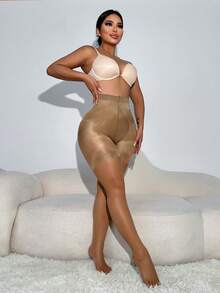 15D Women Tummy Control Lift Butt Pantyhose, Tights, Cozy - Multicolor - View 13