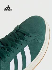 Adidas 阿迪达斯 GRAND COURT BASE 00S 休闲运动鞋“面包鞋”阿迪达斯 Grand Court Base 00s BA SE 00s 舒适百搭薄底低帮滑板鞋男女通用绿白黄 - 綠色 - 查看 11