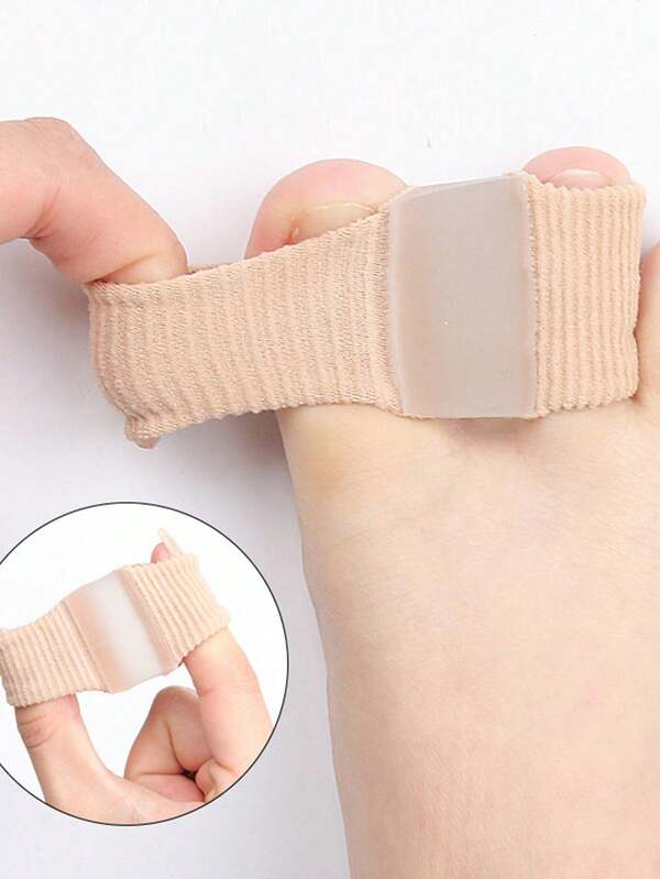 Separadores de dedos de los pies para dedos superpuestos - Tela de terciopelo cómoda, separadores de dedos de los pies, juanetes, separadores de dedos de los pies superpuestos para los dedos gordos, manguito de fibra de doble orificio ortopédico para hombres y mujeres, excelente para uso nocturno y en el hogar - Regalo perfecto