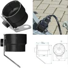 Trailer Plug Holder 7 Pin /13 Pin Trailer Connector Trailer Parts Mounting On Trailer Drawbar Parking Cover Accessories Black