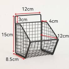 Multi-Function Kitchen Storage Rack, Wall-Mounted Vegetable & Spice Organizer Rack, Hanging Basket For Food Storage Kitchen Items Kitchen Accessories Kitchen Tools - Multicolor - View 5