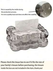 1 Hộp đựng khăn giấy nhựa hình quả bóng dễ thương cao cấp cho phòng khách, Đồ trang trí bàn cà phê sang trọng, Hộp đựng khăn ăn trang trí dùng trong gia đình, Đồ gia dụng, Bàn, Trang trí nhà cửa, Sắp xếp và lưu trữ đồ gia dụng, Trang trí phòng - Nhiều màu - Xem 11