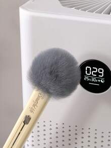 2pcs Sets Car Interior Dust Collector, Electrostatic Dust Remover, Gap Soft Brush, Keyboard, Air Conditioning Fan, Air Outlet Cleaning Brush - Multicolor - View 3