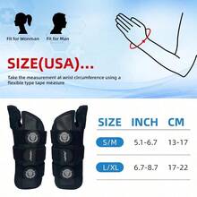 Carpal Tunnel Wrist Brace Day And Night Support Thumb Spica Splint For Right Hand Ideal For De Quervains Tenosynovitis Tendonitis Wrist Brace With Thumb Support L XL Women And Men BlackGray