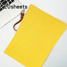 20pcs 250gsm Thick Colorful Glitter Cardstock Paper, A5: 14.85cm X 21cm / 5.85" X 8.27", Ideal For Folding, Cutting, DIY Crafts, Scrapbooking, Handmade Artworks, Christmas Decorations, Party Supplies For Birthday, Wedding - A5 - View 12