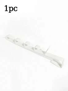 2pcs/1pc 5-Tier Door Hook Organizer Rack, Suitable For Backpacks And Handbags. Easy To Install Door Hooks, Bedroom Door Hanging, Can Be Used To Hang Hats, Watches And Belts. Plastic Door Hanger, Helpful Home Storage, Suitable For Storing Loofahs And Towels In Bathroom, Household Essential. - Black - View 15