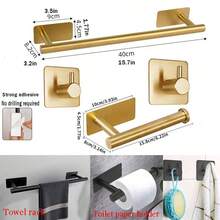 4个304不锈钢粘性墙钩，强力粘钩，自粘钩，毛巾架钩，衣帽架钩，钥匙架钩