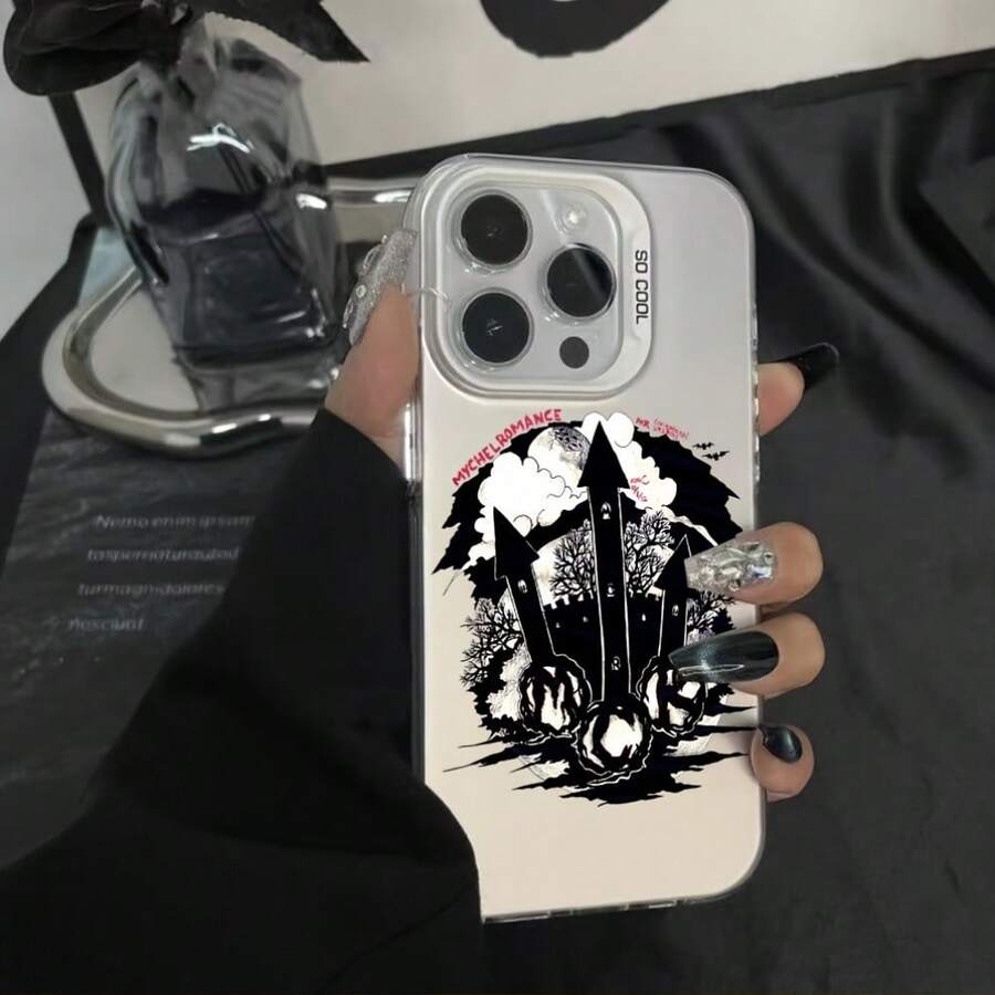 Mi Funda de Teléfono Romance Alternativa para iPhone 16, 15, 14, 13, 12, 11 Pro Max, X, XR, XS Max, 8 y 7 Plus con Diseño Mate a Prueba de Golpes - Colores mixtos - Ver 1