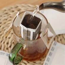 50 piezas Bolsas de filtro de café de goteo manual portátiles, Papel de filtro de café de oreja colgante, Bolsas de filtro de polvo de café de goteo manual, Bolsas de filtro gruesas, Bolsas de filtro de café de goteo de oreja colgante, Bolsas de filtro de goteo manual, Bolsas de café de goteo manual desechables, Bolsas de embalaje de polvo de café de papel de filtro desechable de oreja colgante