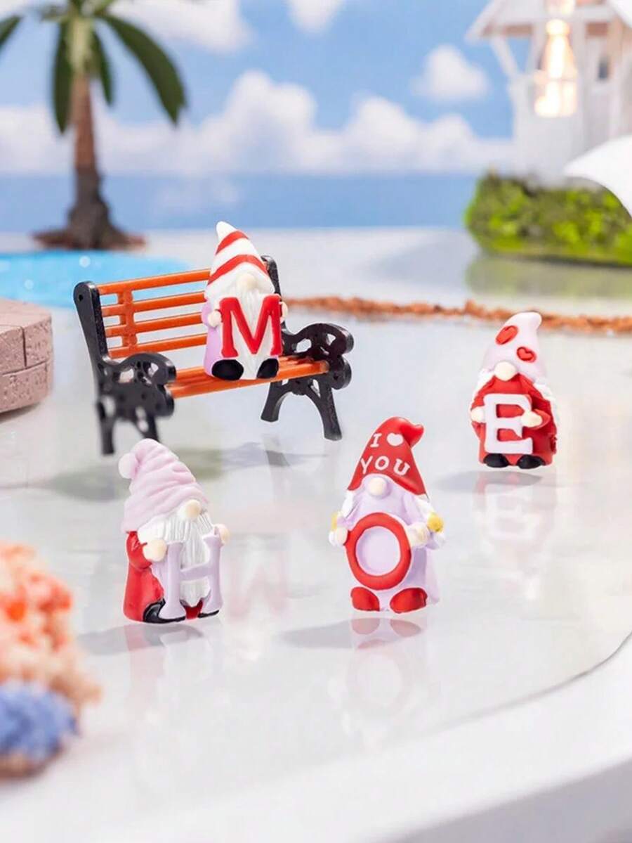 4/8pcs Creative Mini Resin Gnome With "HOME" Tag Small Ornaments,For Desktop Decorations,Christmas Home Decoration,Christmas Gift,Christmas Table Decorations,Elf On The Shelf Props,Christmas Table Centre Piece,Pink Christmas Decorations,Home Decor Living Room,Gifts For Women,Personalised Gifts,Xmas Decorations,Office Desk Accessories,Christmas Presents,Xmas Decoration,Stocking Fillers,Christmas Crafts,Christmas Baubles,Party Decorations,