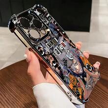 Japanese Manga Soul Eater Phone, Compatible With 17, 16e, 16, 15, 14, 13, 12, 11,, Pro, X, XR, XSMAX, 8, Plus - Shockproof Transparent Soft Back, Anime Phone, Halloween Phone, Cool Phone, Cute Phone, Lightweight Protective Cover, Printed Design, Technology Enthusiast Christmas Fall Phone 17 Halloween Accessories - 混合顏色 - 查看 3