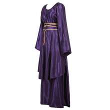 Zhitunemi Renaissance Costume Women Plus Size Medieval Dress Halloween Costumes Gothic Gown{"Size_name":"Large","Color_name":"Purple"} - 紫色的 - 查看 3
