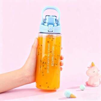 800ml แก้วหูหิ้วความจุขนาดใหญ่, ขวดน้ำวัสดุ Pp, พร้อมหูหิ้ว พกพาสะดวก, ไปกับคุณในที่ที่คุณต้องการ, น้ำผลไม้, โซดา, ค็อกเทล, กาแฟ, ดื่มสิ่งที่คุณอยากดื่ม, กีฬากลางแจ้ง, ปั่นจักรยาน, บาสเก็ตบอล, พักผ่อนที่บ้าน, สำนักงาน และโรงอาหารก็ดีทั้งหมด