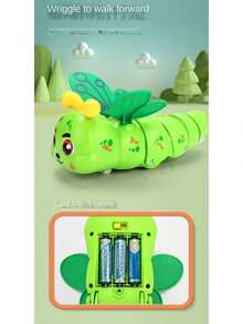 Baby Musical Electronic Learning Toy, Educational For 3+ Years Old Toddlers, Crawling And Head Up Practice, Accessories And Colors Are Random - Multicolor - View 8