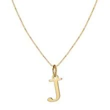 European And American Cross-Border Hot-Selling 26 English Alphabet Necklace Creative Simple Box Chain English Alphabet Pendant Collarbone Chain - Hình ảnh - Xem 9