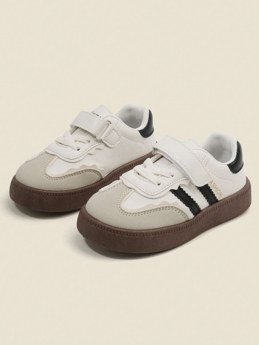 1 双儿童男女休闲运动鞋，带钩环，软底多功能运动鞋，适合所有季节