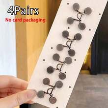 2/4Pairs Adjustable Invisible Belt Set For Women - Instant Buckle Waist Cincher With Sparkle Decor, Suitable For Jeans And Casual Pants - Accessory