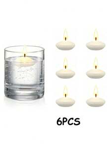 1/6/10/16PCS Clear Glass Floating Candle Holder, Ultra Thin Column Borosilicate Glass Candle Holder, Heat Resistant Tall Vase, Romantic Candlelight Dinner Mugs - Valentine's Day, Wedding, Holiday Party Atmosphere Decoration, Table Centerpiece Candle (Candle Can Be Purchased Separately) - Multicolor - View 19