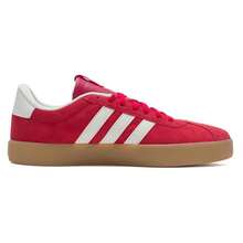 Adidas VL COURT 3.0 Low-Top Sneakers, Unisex Casual Running & Travel Shoes, KI5079 - Light Scarlet/marble White/resin Yellow - View 2