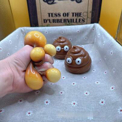 1 יחידות צעצוע חדש לשנת 2025 נגד מתחים, צעצוע דביק מצחיק TPR, צעצוע פידג'ט, צעצוע נסיעות, צעצוע להפגת מתחים לכיתה, גאדג'ט מיני, צעצוע אמבטיה, כלי כתיבה לחג המולד, כדור מתחים, מתנת יום הולדת/חג המולד/ליל כל הקדושים, מתנה מושלמת