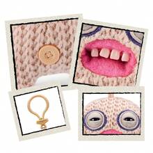 ZURU Plush Keychain Key Rings 13cm - Mr Needles - 彩色 - 查看 3