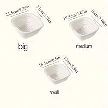 6件套可重复使用塑料网篮，双层沥水篮，厨房果蔬清洗滤网，厨房用品，厨房工具，厨房配件 - 彩色 - 查看 8