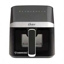 Freidora de aire digital Oster 4 litros negra modelo CKSTAF40WDDF, cocina rápida y sin aceite, control táctil, diseño moderno, materiales resistentes y fácil de limpiar, ideal para el hogar - Tipo de Enchufe A USA (110-127V) - Ver 1