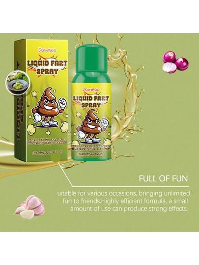 Prank Stink Spray, Liquid Fart Portable Gag Toy For April Fool's Day, Realistic "Fart" Smell, Avengers-Level Stench, Laugh Until You Can't Breathe