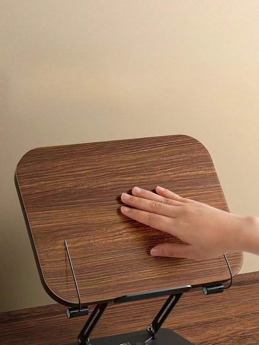 حامل كتب قابل للتدوير 360 درجة، حامل قراءة مخصص للمنزل، حامل قراءة على المكتب قابل للضبط في الارتفاع