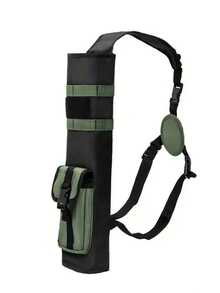 Portable Large-Capacity Bow And Arrow Strap With Adjustable Shoulder Strap-Durable Oxford Cloth, Multifunctional Tactical Bag, Suitable For Hunting And Fishing Equipment Storage.