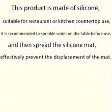 50,04 X 39,88 cm Esterilla de Silicona Extra Gruesa Antiadherente, Ideal para Hornear, Pizza y Masa de Pastel - Herramienta de Cocina Práctica
