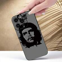 Una funda de teléfono negra con diseño de retrato elegante que ofrece protección completa para la lente, es duradera, tiene un tacto mate premium y es resistente a caídas y huellas dactilares, compatible con los modelos de  16, 15, 14, 13, 12, 11 Pro Plus, Promax, Mini, XR, XS, Xsmax, SE, 7 y 8. Puede ser un gran regalo para padres y... - Mezcla de colores - Ver 4